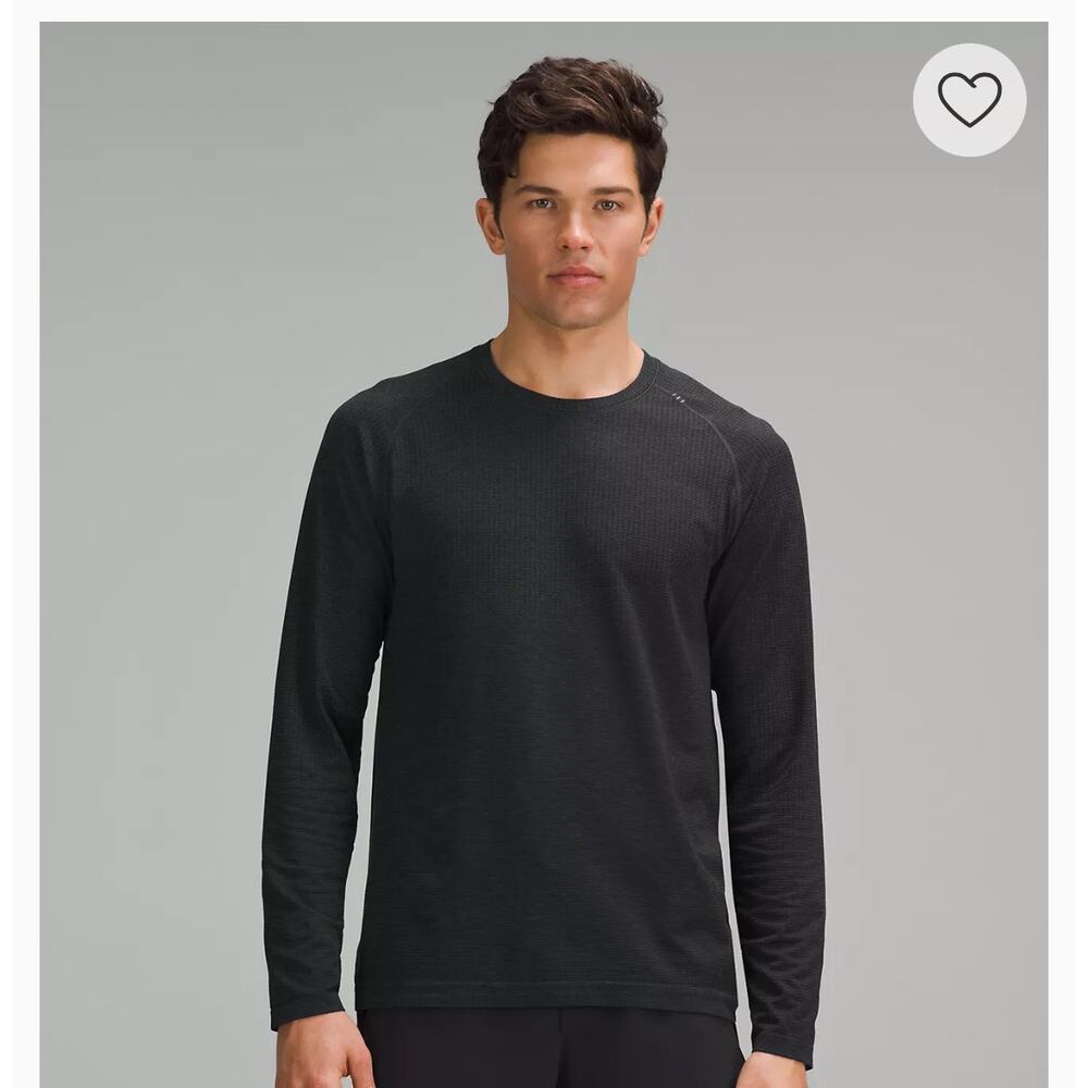 Lululemon Men’s Metal Vent Tech Long Sleeve Gray XXL‎ Workout Training